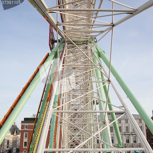 Image of Old ferris wheel