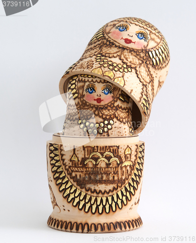 Image of Russian wooden doll - Matryoshka