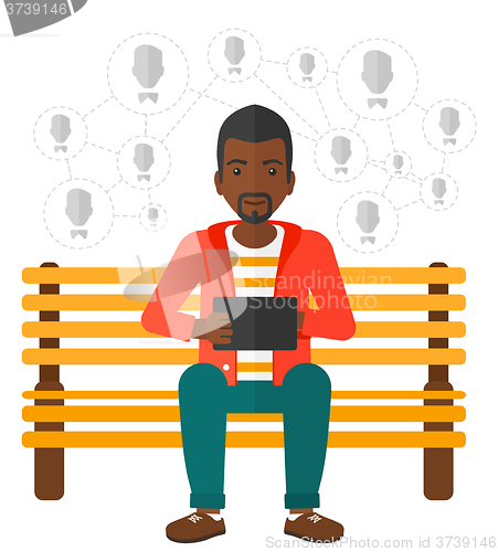 Image of Social media network.