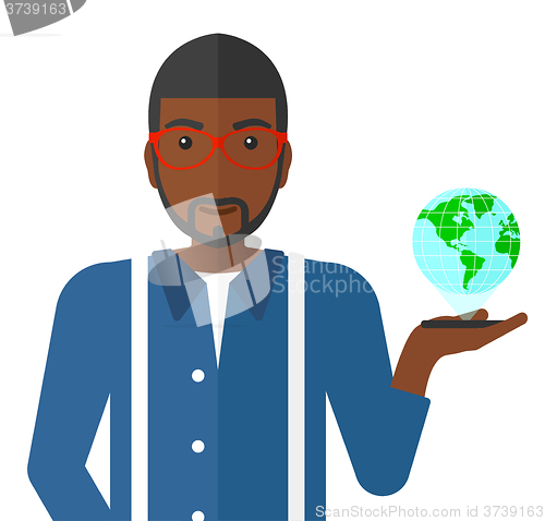 Image of International technology communication.