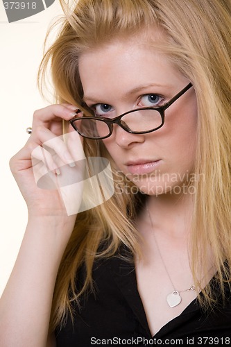 Image of Girl in eyeglasses