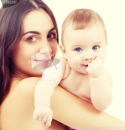 Image of baby and mother