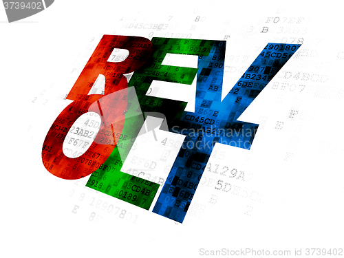 Image of Politics concept: Revolt on Digital background