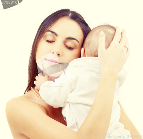 Image of baby and mother