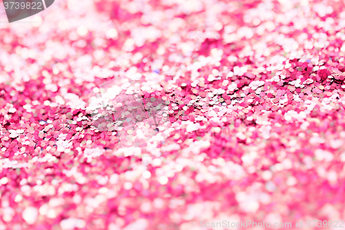 Image of pink glitter or sequins background