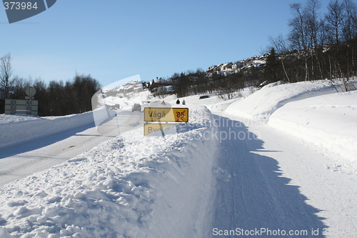 Image of Winter road