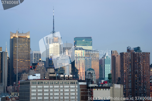 Image of Midtown Manhattan urban skyline
