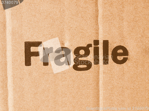 Image of  Corrugated cardboard vintage