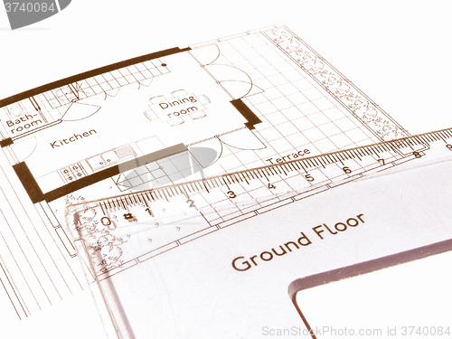 Image of  Technical drawing vintage