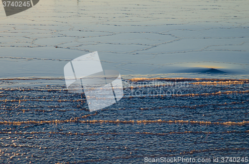 Image of Patterns at newly frozen ice