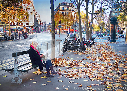 Image of Boulevard Haussmann, Paris, France