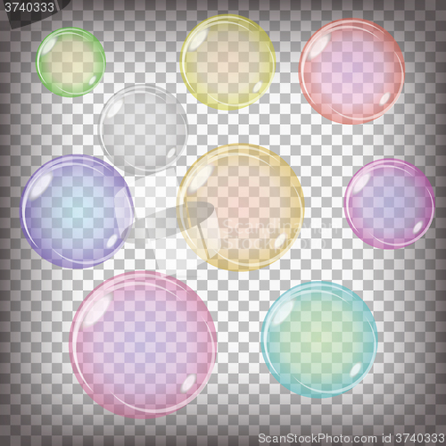 Image of Colorful Bubbles Set