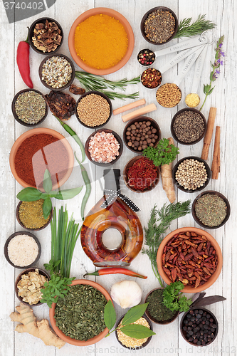 Image of Herb and Spice Abstract