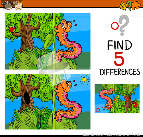 Image of preschool differences game
