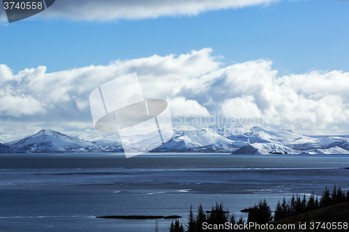 Image of Thingvellir with lake Pingvallavatn in Iceland