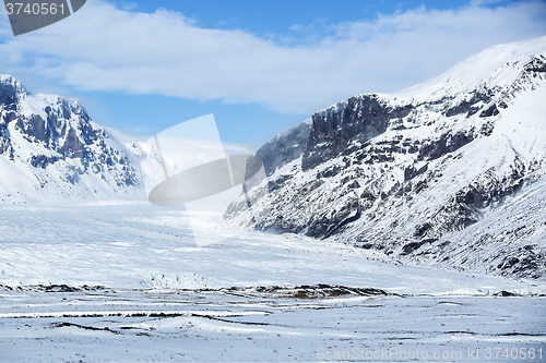 Image of Winter panorama of Iceland