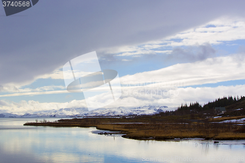 Image of Thingvellir with lake Pingvallavatn in Iceland