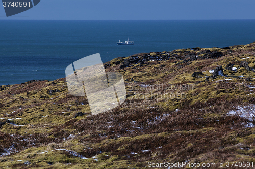 Image of Ship arrives Iceland