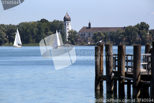 Image of Isle of Frauenchiemsee in Bavaria, Germany