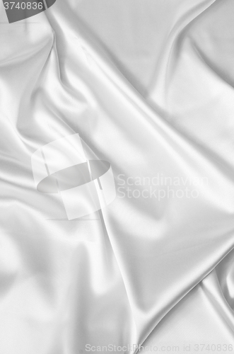 Image of white silk background