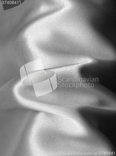 Image of white silk background