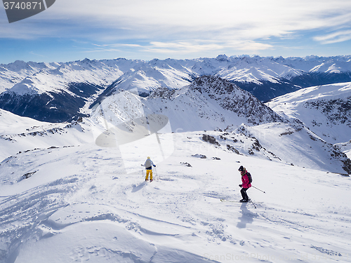 Image of DAVOS, SWITZERLAND - JANUARY 12