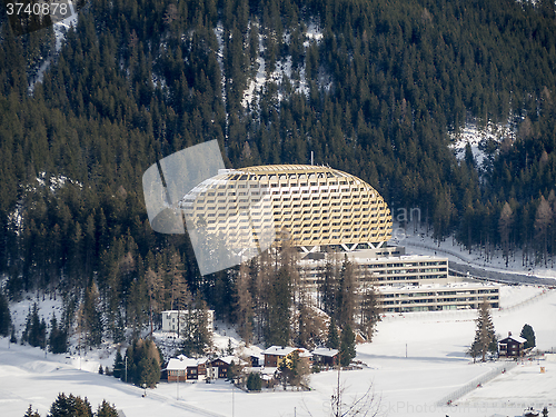 Image of DAVOS, SWITZERLAND - JANUARY 12