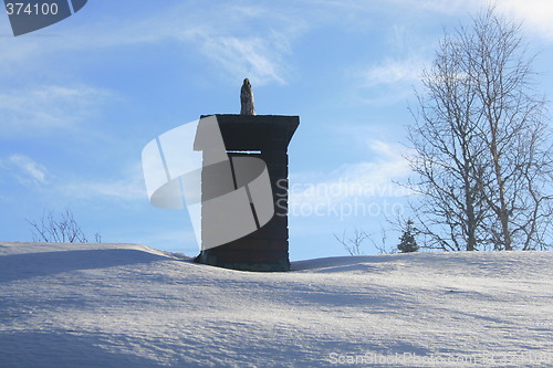 Image of Chimney in winter