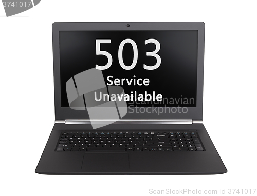 Image of HTTP Status code - 503, Service Unavailable