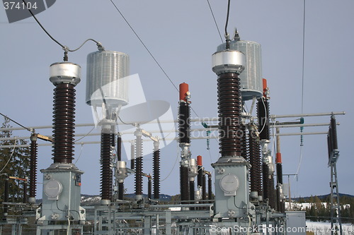 Image of High voltage substation