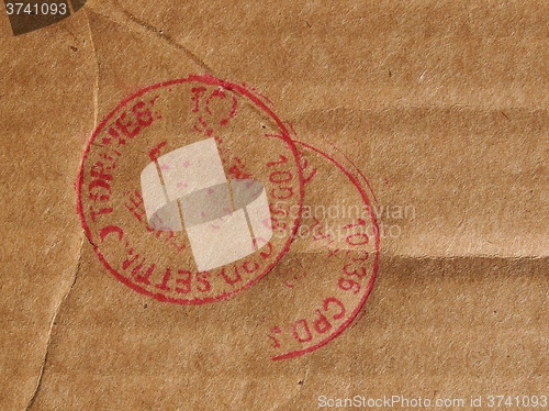 Image of Italian postage meter