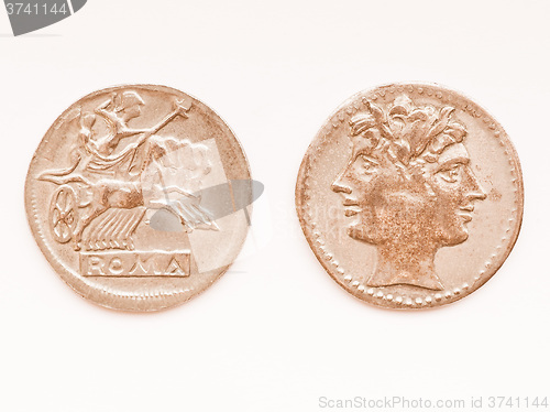 Image of  Roman coin vintage