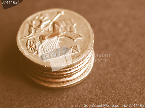 Image of  Roman coin vintage