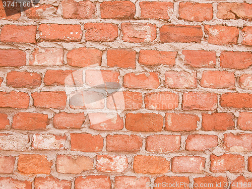 Image of Retro looking Red bricks