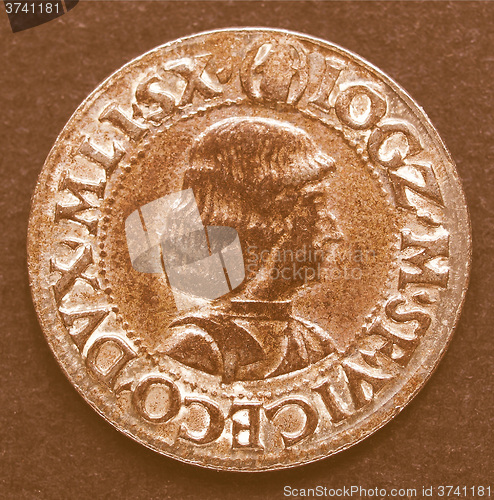 Image of  Roman coin vintage