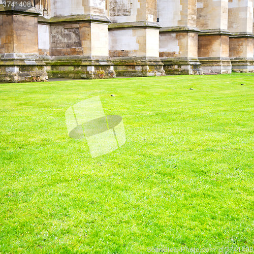 Image of british     in  grass london england old  construction and relig