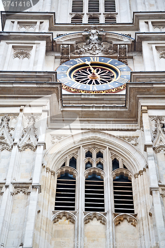 Image of   westminster  in london england  construction and religion