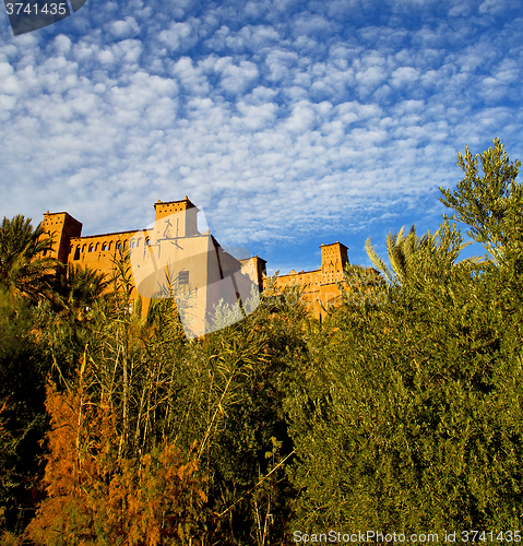 Image of africa in morocco the old contruction and the historical village