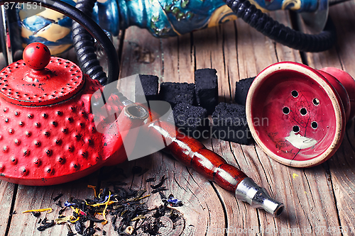 Image of Still life with a hookah