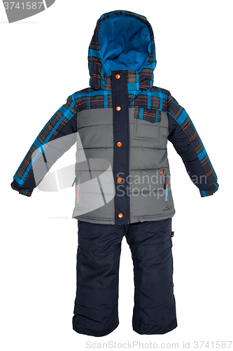 Image of Childrens snowsuit fall