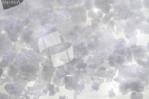 Image of natural salt crystal texture