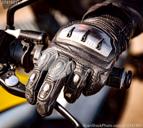 Image of Motorcycle Racing Gloves