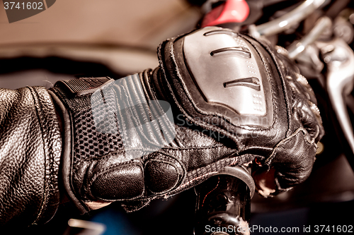 Image of Motorcycle Racing Gloves