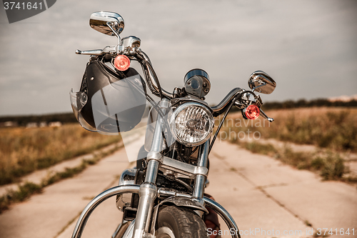 Image of Motorcycle on the road