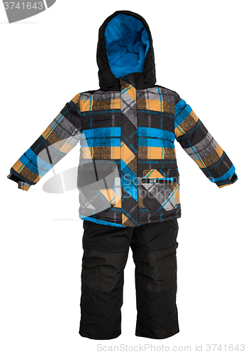 Image of Childrens snowsuit fall