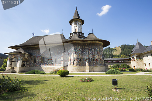 Image of Painted walls of the church