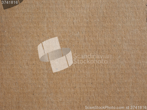 Image of Brown corrugated cardboard background