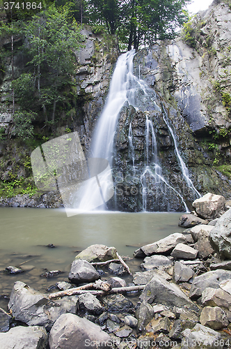 Image of Rocky waterfall