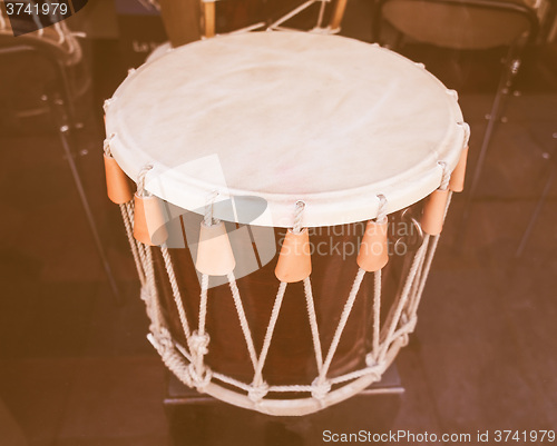 Image of  Drum instrument vintage