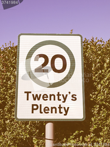 Image of  Sign vintage